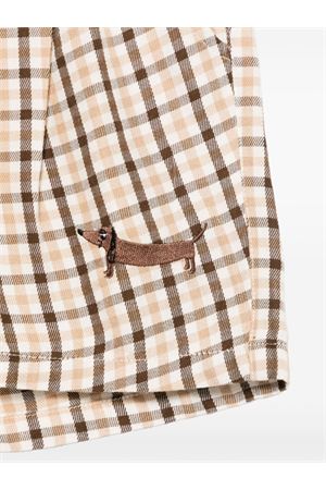 bermuda in cotone marrone MINI RODINI KIDS | 2523016013BEIGE